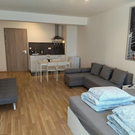 Brand New Two Room Apartment #34 With Free Secure Parking In The Center プラハ エクステリア 写真